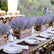 18.1In Realastic Lavender Flowers Lavender Bouquet with Flocked Stems forIndoor Outdoor-Set of 6