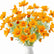 24“ Faux Cosmos Flowers Silk Flower Stems - Set of 6