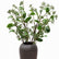 32” Faux Christmas Red Berry Branches with Green Leaves - Set of 3