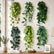 3’ Artificial Hanging Tropical Green Foliage Vines - Set of 3