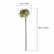 23.6In Artificial Silk Sunflower Stems with Realistic Buds for Home and Event Decoration-Set of 4