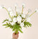 21” Faux 5-Head Mini Pompon Chrysanthemum - Set of 6