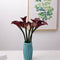 25.5" Artificial Calla Lily Realistic Touch Flowers for Indoor Outdoor - Set of 6