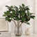 29“ Artificial Magnolia Leaf Stems Bicolor Contrast - Set of 6