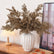 30" Artificial Seeded Cedar Branches Faux Lover Grass Stems - Set of 6