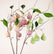 30" Artificial 5-Head Fig Stems with Leaves and Fruits - Set of 3