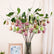 30" Artificial 5-Head Fig Stems with Leaves and Fruits - Set of 3