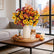 Fall Artificial Chrysanthemum Bouquets Mums Daisy Flowers - Set of 12