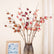 29” Faux Pomegranate Dusty Frosted Branches - Set of 3