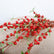41“ Artificial Holly Berry Stems with Leaves for Christmas - Set of 6