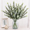 21In Realistic Touch Artificial Eucalyptus Branches for Vase Arrangements Home Decor-Set of 12