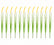 24" Realistic Touch Artificial Foxtail Grass - Set of 12