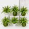 Artificial Greenery Bushes 21 Leaves Plants Ferns - Set of 6
