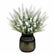 18.1In Realastic Lavender Flowers Lavender Bouquet with Flocked Stems forIndoor Outdoor-Set of 6