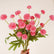 21” Faux 5-Head Mini Pompon Chrysanthemum - Set of 6
