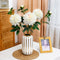 27“ Realistic Faux Peony Flowers with Bud and Leaves - Set of 3