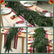 6FT Realastic Touch Christmas Pine Garland Artificial Norfolk Pine Garland for Indoor Outdoor