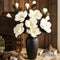 39In Realistic Artificial Magnolia Flower Stems for Wedding Floral D¨¦cor-Set of 3