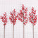 Faux Red Holly Berry Stems for Christmas New Year - Set of 10