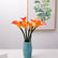 25.5" Artificial Calla Lily Realistic Touch Flowers for Indoor Outdoor - Set of 6