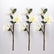 39In Realistic Artificial Magnolia Flower Stems for Wedding Floral D¨¦cor-Set of 3