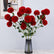 32“ Faux 6-Head Pompon Chrysanthemum Flowers - Set of 3