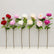30" Realistic Touch 3-Head Artificial Peony Bouquets - Set of 6