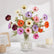26In Realastic Touch Poppy Flowers Long Stem Faux Poppies with Soft EVA Petals- Set of 4