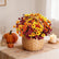 Fall Artificial Chrysanthemum Bouquets Mums Daisy Flowers - Set of 12