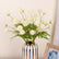 21” Faux 5-Head Mini Pompon Chrysanthemum - Set of 6