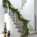 6FT Realastic Touch Christmas Pine Garland Artificial Norfolk Pine Garland for Indoor Outdoor