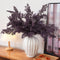 30" Artificial Cedar Branches Faux Lover Grass Spray - Set of 6 #color_Dark Purple