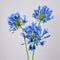 30” Artificial Agapanthus Flowers Lily of the Nile - Set of 3
