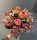 23In Artificial King Protea Flowers Faux Silk Flowers with Realistic Texture-Set of 3