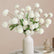 21” Faux 5-Head Mini Pompon Chrysanthemum - Set of 6