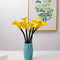 25.5" Artificial Calla Lily Realistic Touch Flowers for Indoor Outdoor - Set of 6